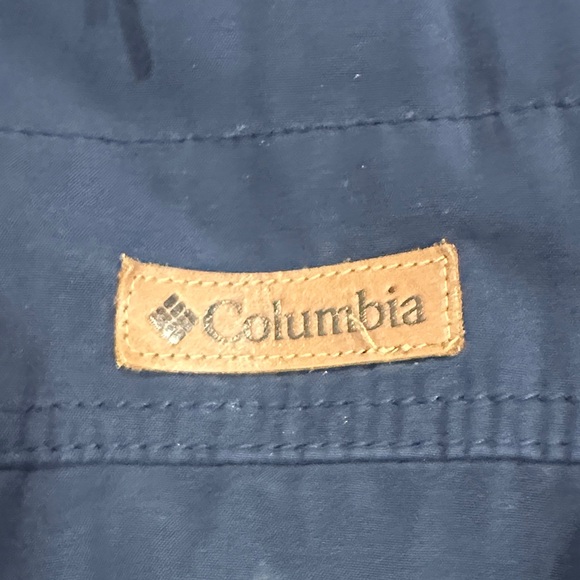 Columbia Dark Blue Chatfield Hill Sherpa Lined Anorak Parka Jacket - Picture 5 of 11
